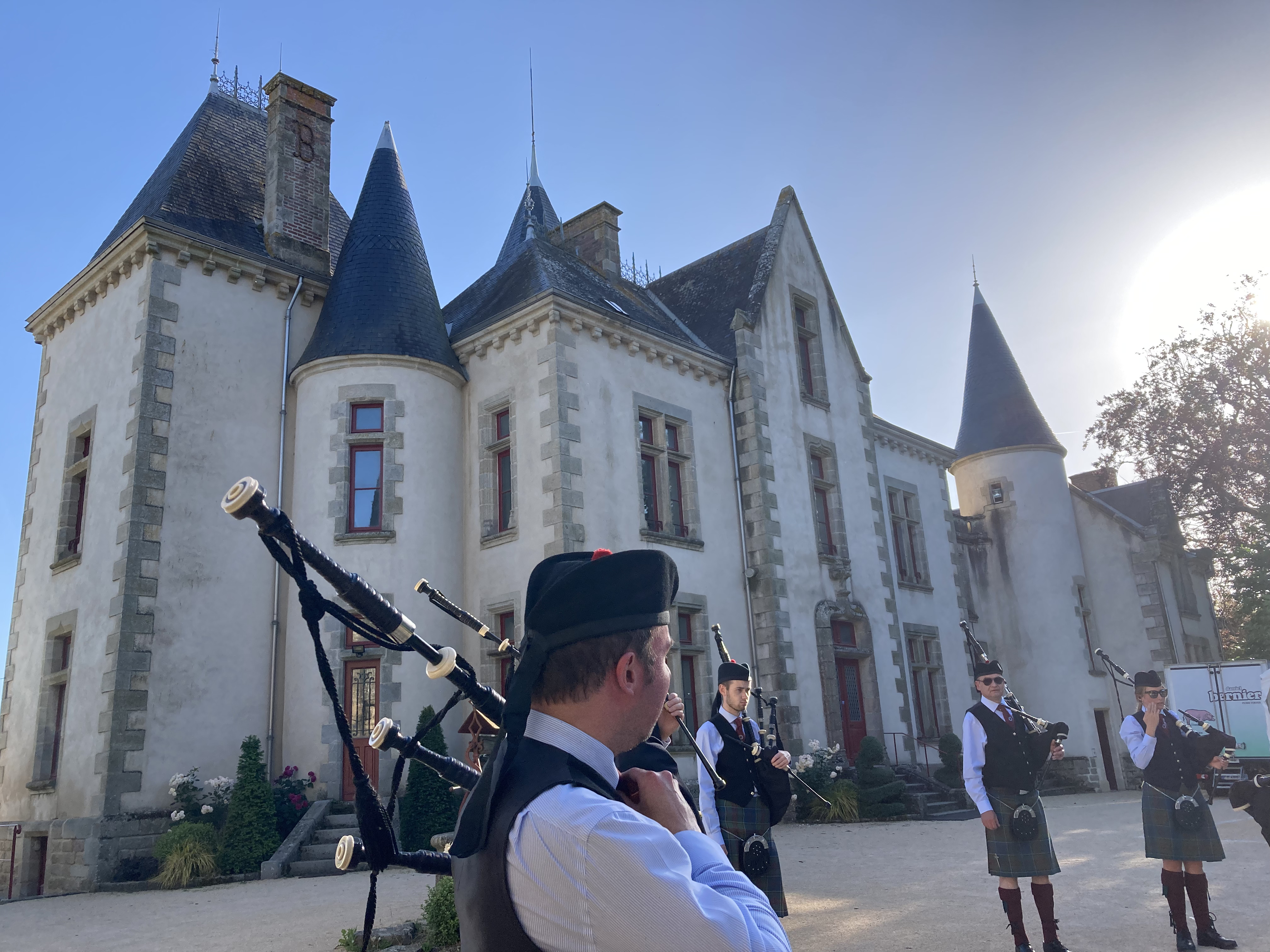 Stockbridge Pipe Band - Bressuire, France, June 2022